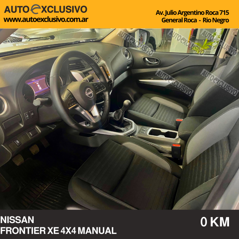 NISSAN FRONTIER XE 4X4 MANUAL 0KM