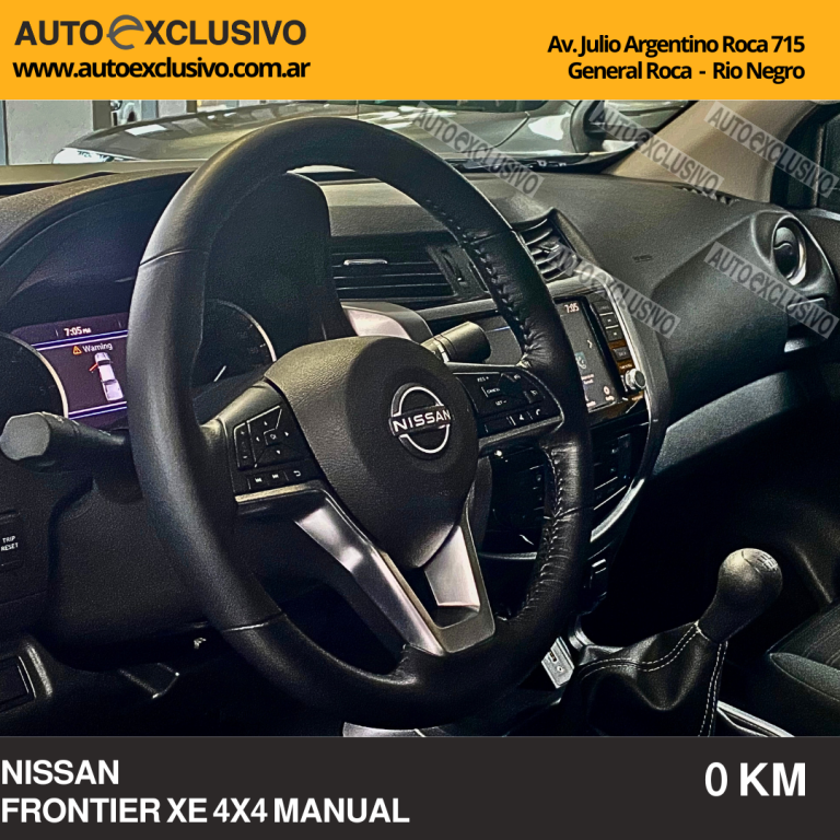 NISSAN FRONTIER XE 4X4 MANUAL 0KM