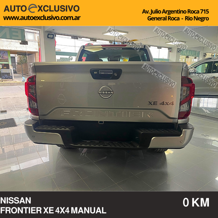 NISSAN FRONTIER XE 4X4 MANUAL 0KM